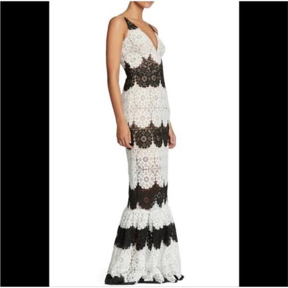 Dress The Population Candace Crochet
Mermaid‎ Gown dress size xs nwt - Picture 2 of 14